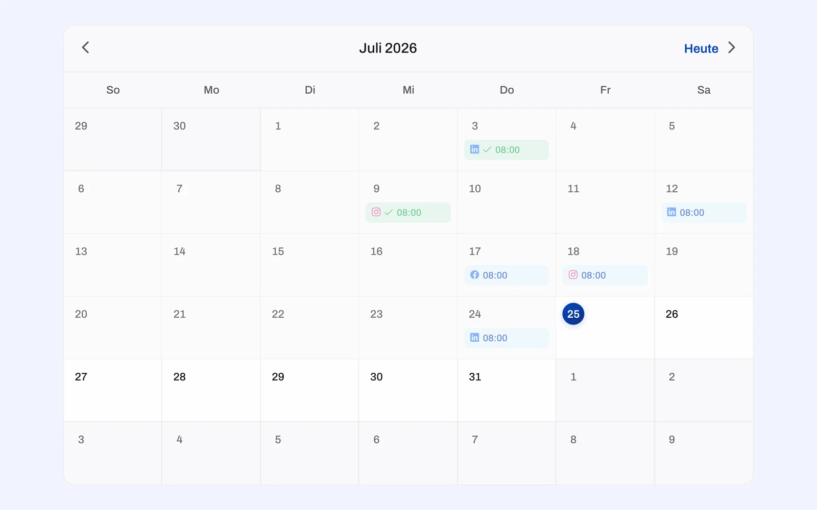 Dein Redaktionskalender